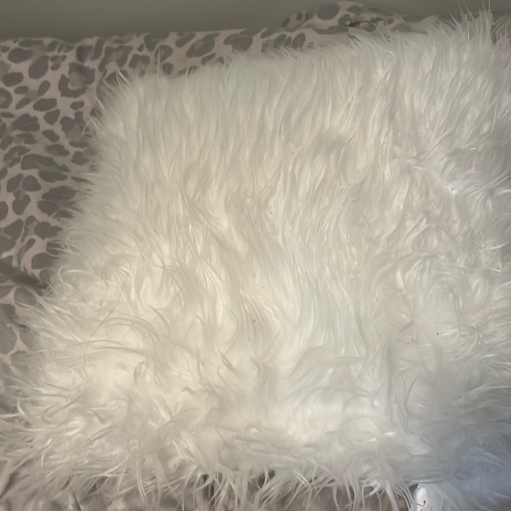 Fluffy, white pillow